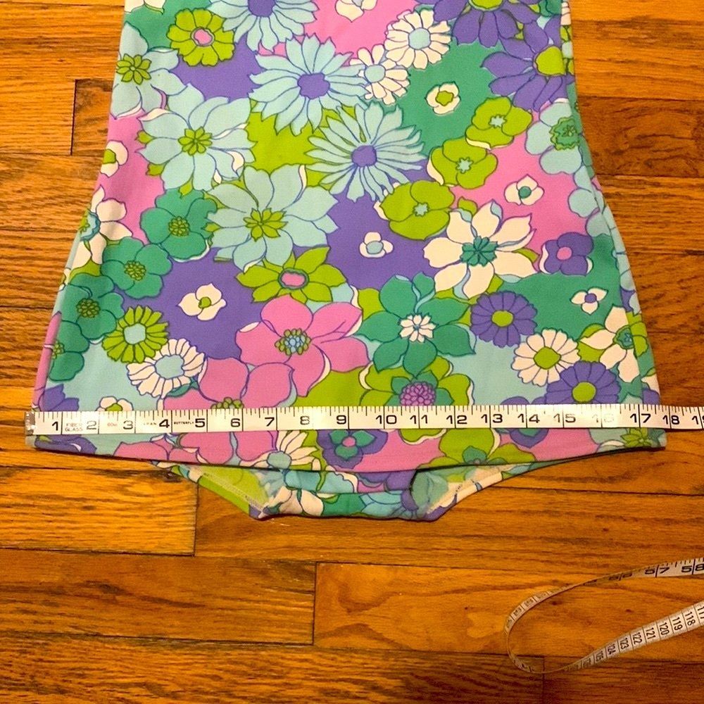 Vintage floral swim suit bathing suit - Picture 11 of 12